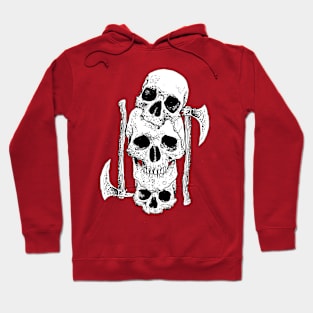 skull axe Hoodie